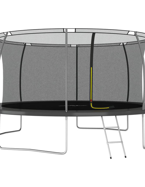 Încărcați imaginea în vizualizatorul Galerie, Set trambulină rotundă, 460x80 cm, 150 kg Lando - Lando
