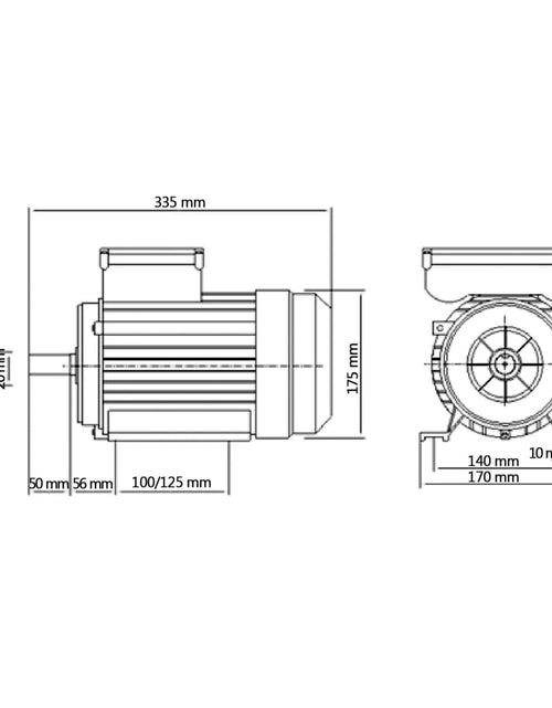 Загрузите изображение в средство просмотра галереи, Motor electric monofazat aluminiu 1,5kW / 2CP 2 poli 2800 RPM Lando - Lando
