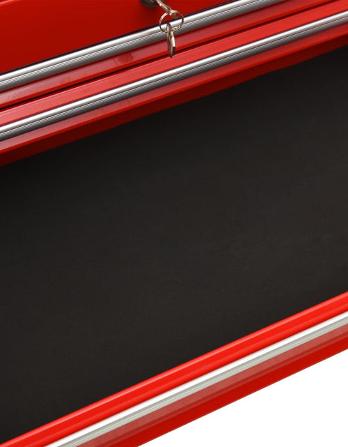 Загрузите изображение в средство просмотра галереи, Cărucior de scule cu 14 sertare, roșu, oțel Lando - Lando
