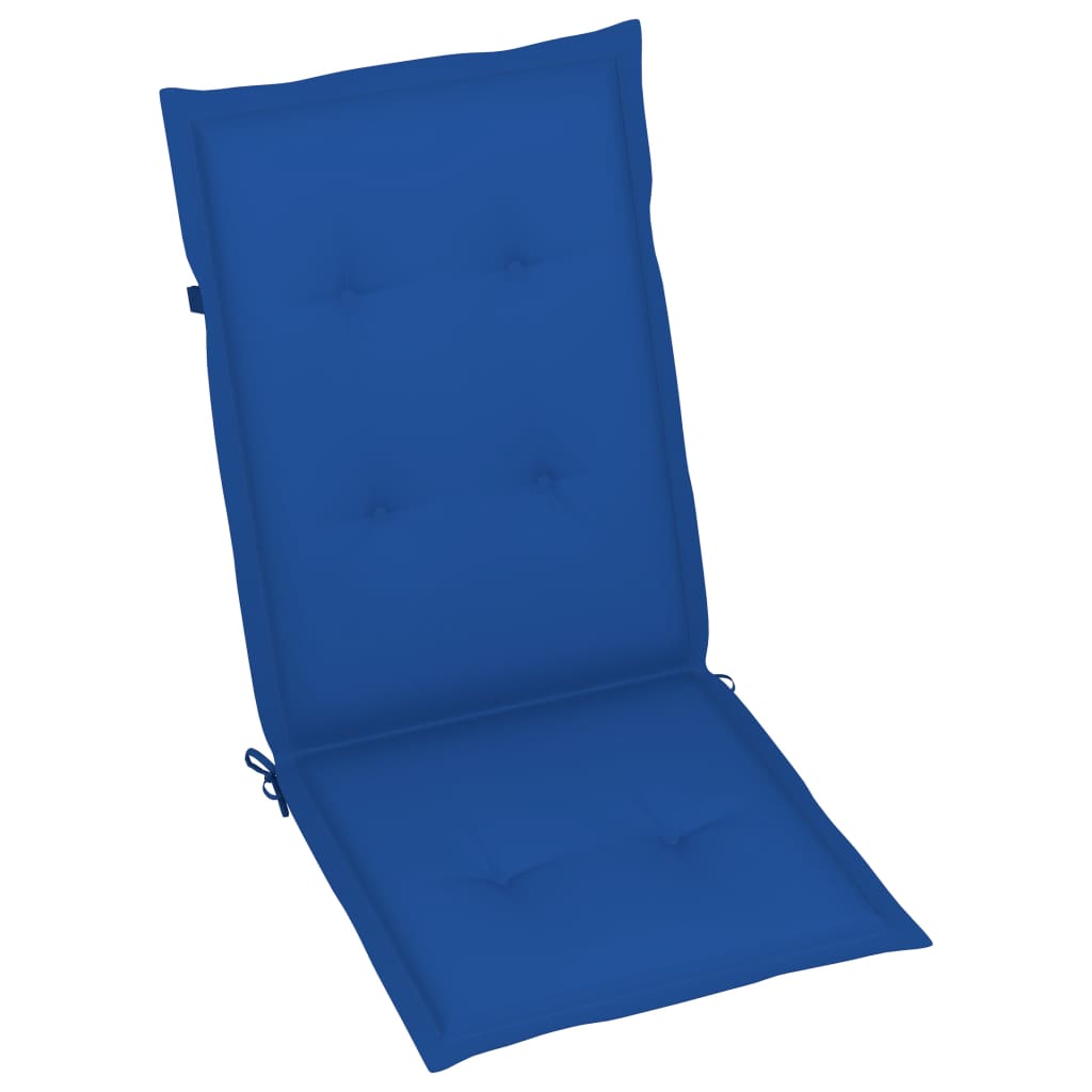 Perne pentru scaun grădină, 4 buc., albastru regal, 120x50x3 cm Lando - Lando