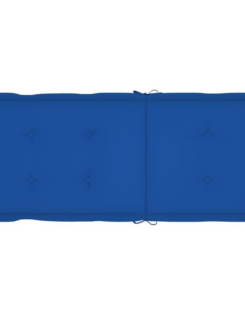 Загрузите изображение в средство просмотра галереи, Perne pentru scaun grădină, 4 buc., albastru regal, 120x50x3 cm Lando - Lando
