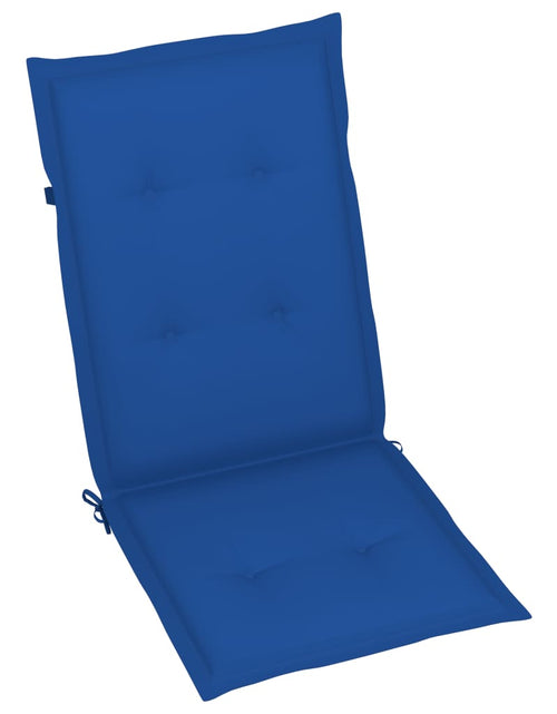 Încărcați imaginea în vizualizatorul Galerie, Perne scaun de grădină, 6 buc., albastru regal, 120x50x3 cm Lando - Lando
