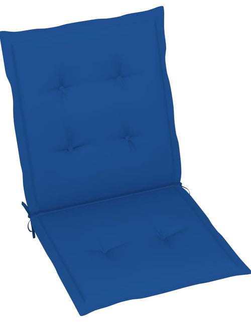 Încărcați imaginea în vizualizatorul Galerie, Perne scaun de grădină, 4 buc., albastru regal, 100 x 50 x 3 cm Lando - Lando
