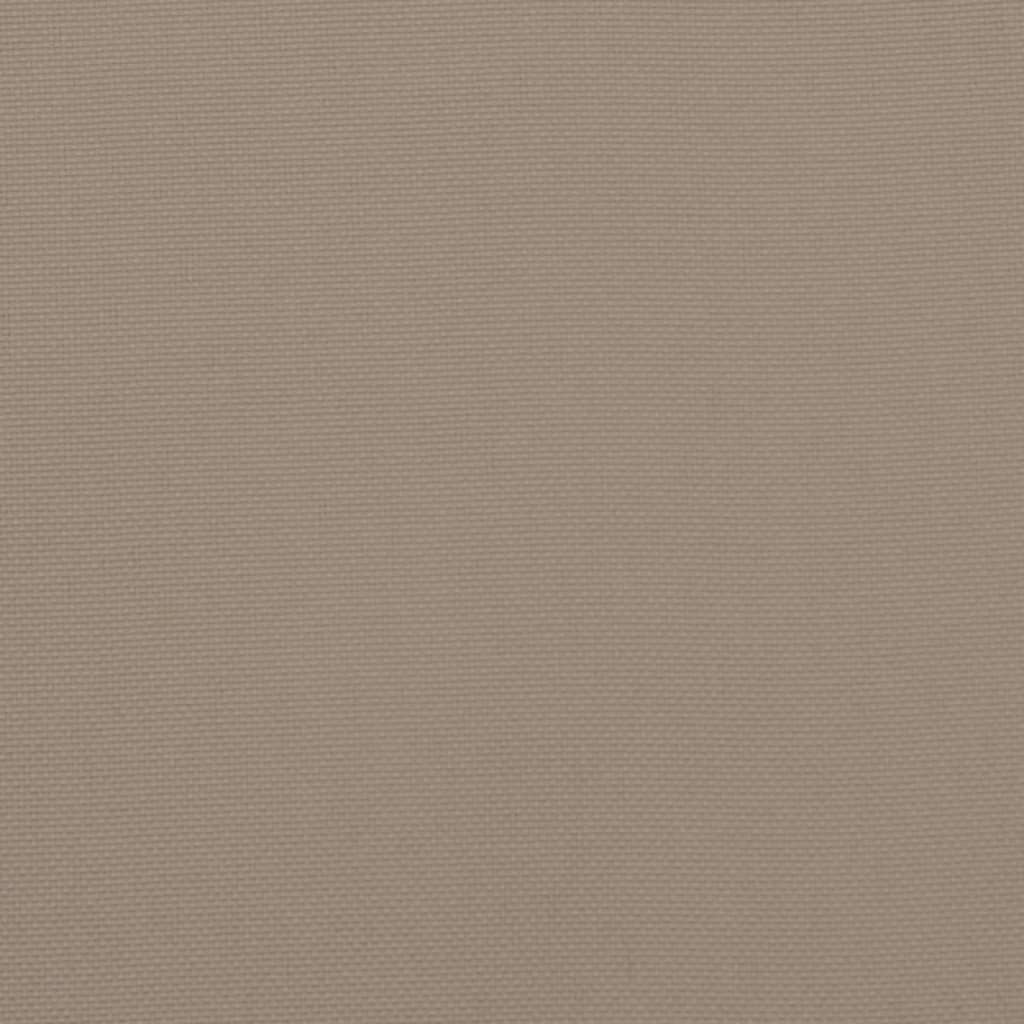 Pernă de șezlong, gri taupe, (75+105)x 50x3 cm Lando - Lando