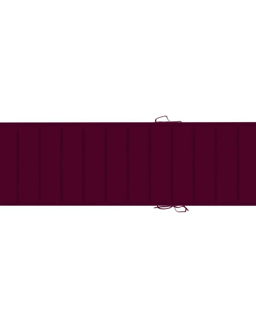 Загрузите изображение в средство просмотра галереи, Pernă de șezlong, roșu vin, 200x50x3 cm, material textil Lando - Lando
