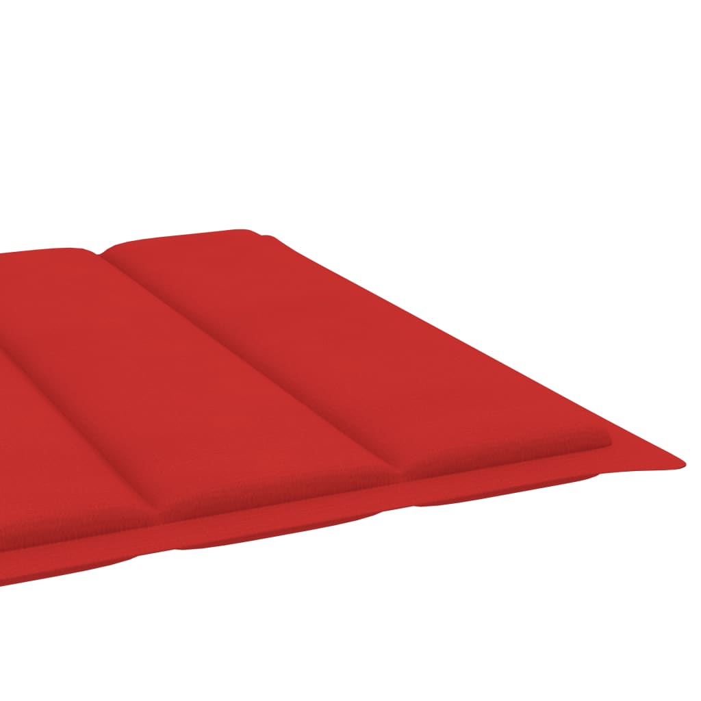 Pernă de șezlong, roșu, 200x60x3 cm, material textil Lando - Lando