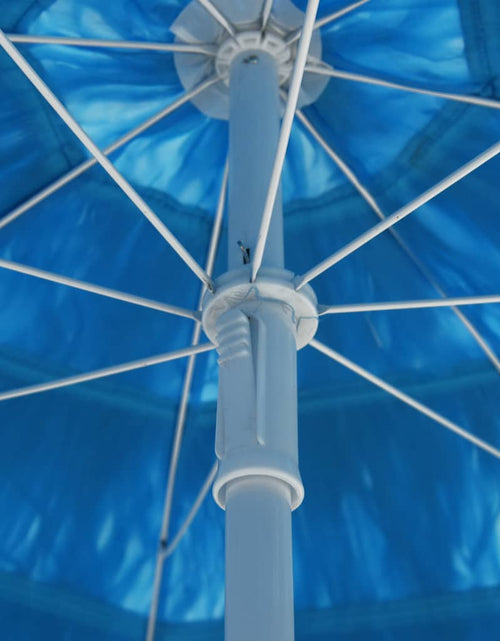 Загрузите изображение в средство просмотра галереи, Umbrelă de plajă, albastru, 180 cm Lando - Lando
