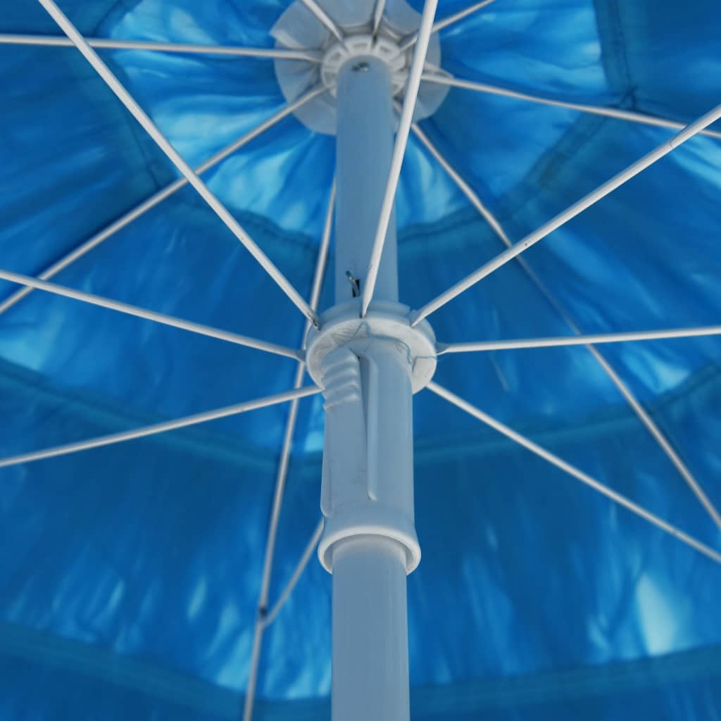 Lando-Umbrelă de plajă, albastru, 300 cm- mobila