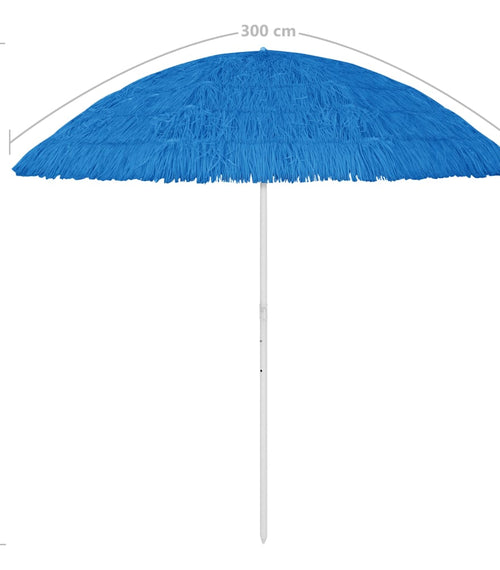 Încărcați imaginea în vizualizatorul Galerie, Lando-Umbrelă de plajă, albastru, 300 cm- mobila
