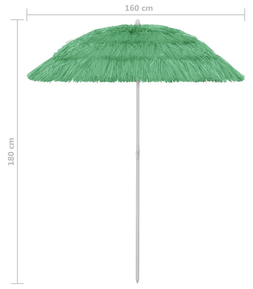 Încărcați imaginea în vizualizatorul Galerie, Lando-Umbrelă de plajă, verde, 180 cm- lando.md
