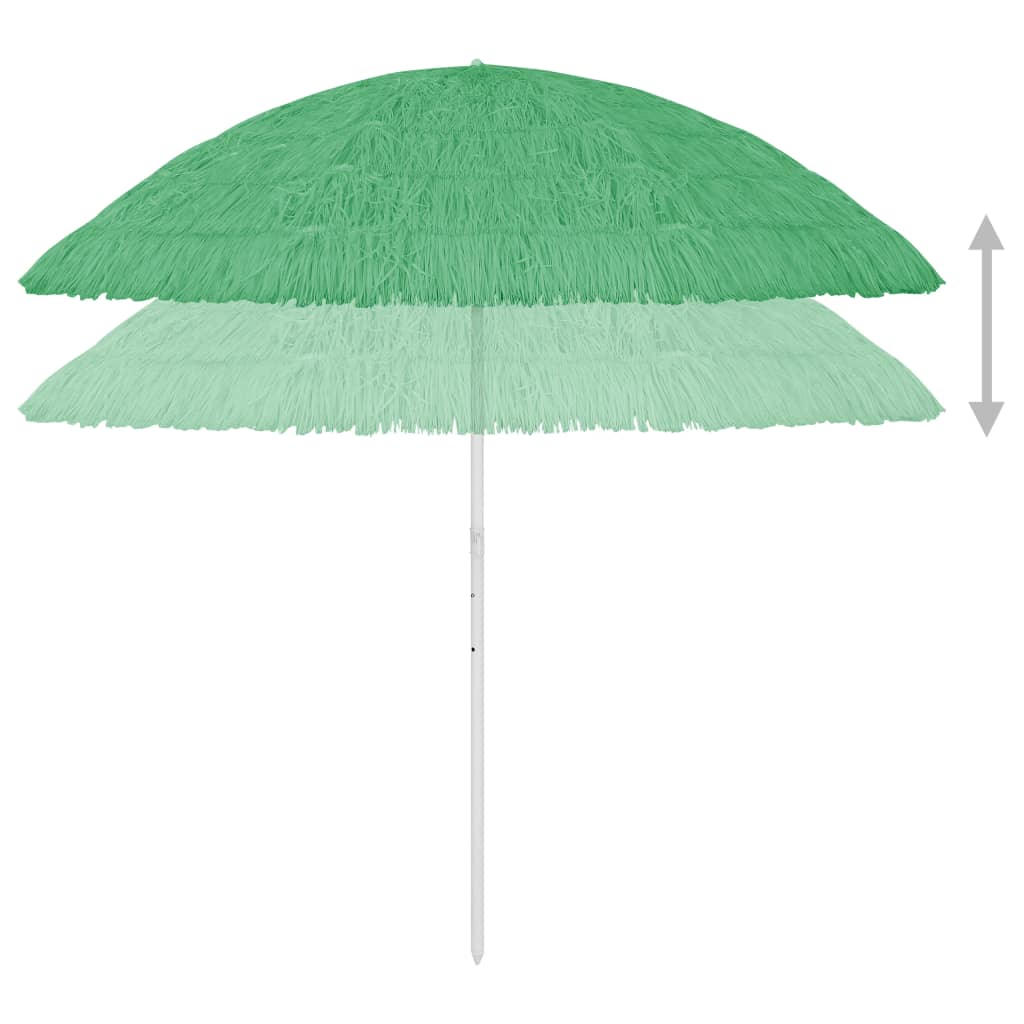 Umbrelă de plajă, verde, 300 cm Lando - Lando