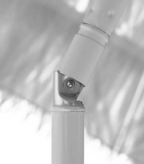 Încărcați imaginea în vizualizatorul Galerie, Lando-Umbrelă de plajă, alb, 300 cm- mobila
