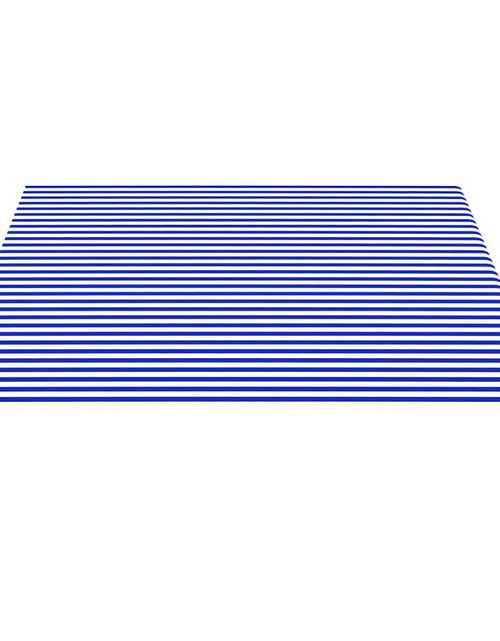 Загрузите изображение в средство просмотра галереи, Pânză de rezervă copertină, albastru și alb, 4,5x3,5 m Lando - Lando

