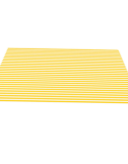 Загрузите изображение в средство просмотра галереи, Pânză de rezervă copertină, galben și alb, 4,5x3,5 m Lando - Lando
