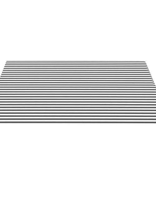 Încărcați imaginea în vizualizatorul Galerie, Pânză de rezervă copertină, antracit și alb, 4x3,5 m - Lando
