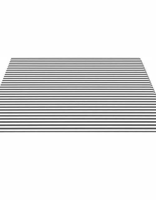 Загрузите изображение в средство просмотра галереи, Pânză de rezervă copertină, antracit și alb, 5x3,5 m - Lando
