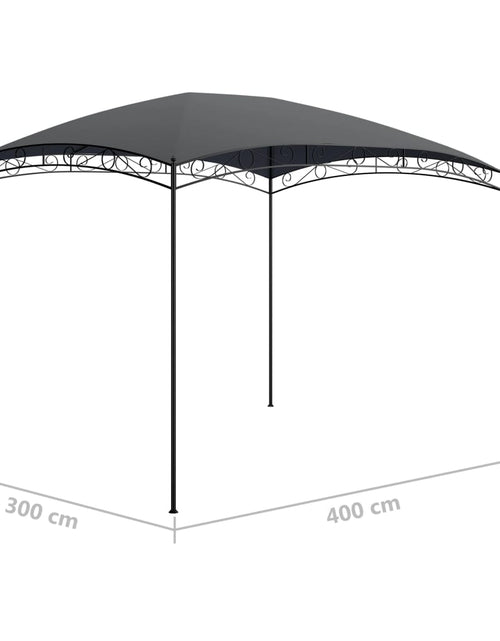 Încărcați imaginea în vizualizatorul Galerie, Pavilion, antracit, 3 x 4 x 2,65 m, 180 g/m² Lando - Lando
