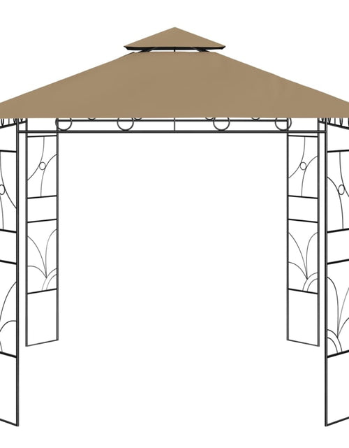 Загрузите изображение в средство просмотра галереи, Pavilion, gri taupe, 3x3x2,7 m, 160 g/m² - Lando
