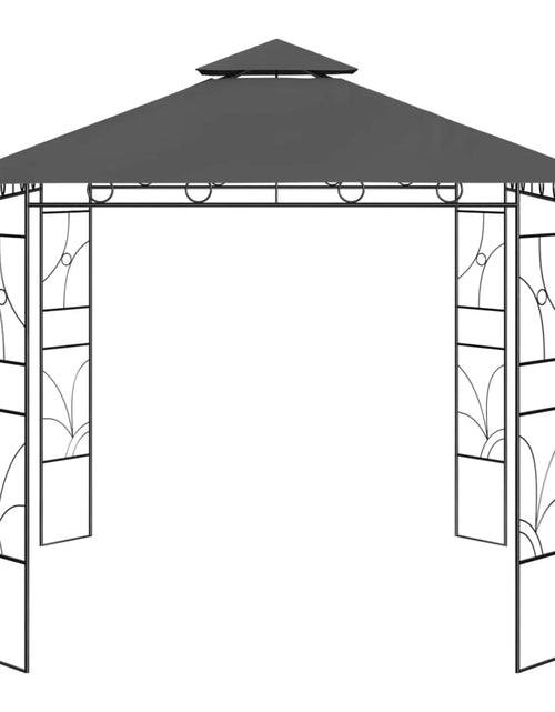 Загрузите изображение в средство просмотра галереи, Pavilion, antracit, 3x3x2,7 m, 160 g/m² - Lando
