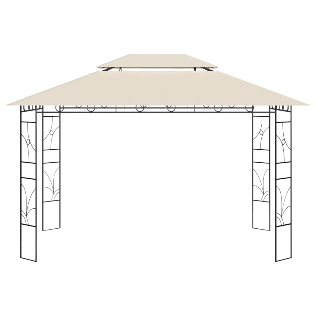 Pavilion, crem, 4x3x2,7 m, 160 g/m² - Lando