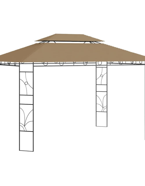 Încărcați imaginea în vizualizatorul Galerie, Pavilion, gri taupe, 4x3x2,7 m, 160 g/m² - Lando
