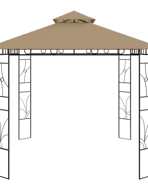 Загрузите изображение в средство просмотра галереи, Pavilion, gri taupe, 4x3x2,7 m, 160 g/m² - Lando
