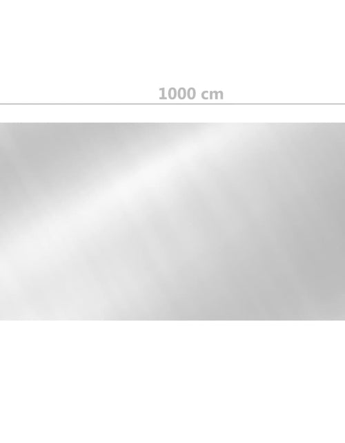 Загрузите изображение в средство просмотра галереи, Folie solară plutitoare piscină dreptunghi argintiu 10x5 m PE Lando - Lando

