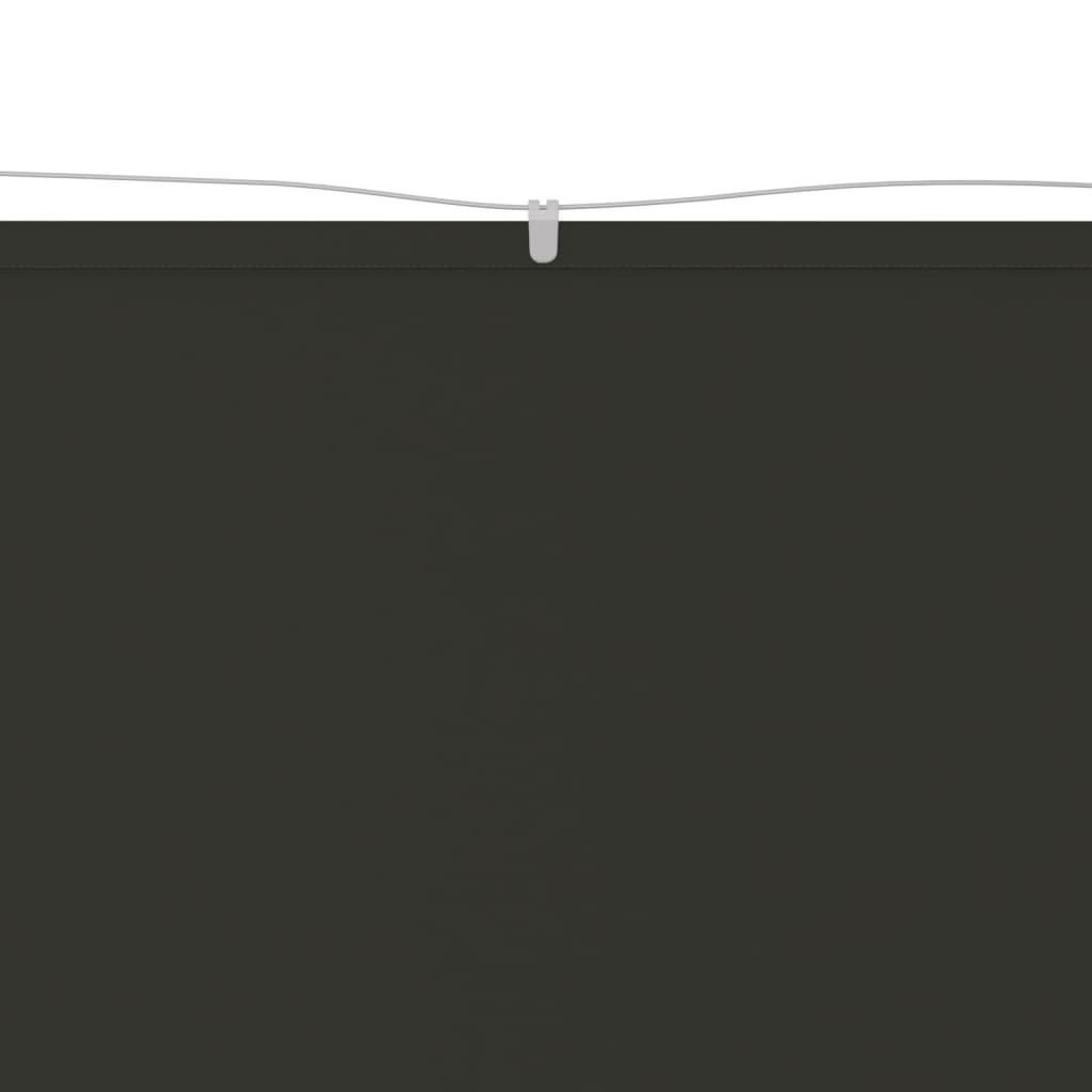 Copertină verticală, antracit, 180x600 cm, țesătură Oxford - Lando