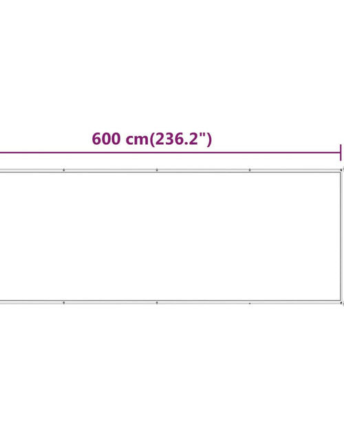 Загрузите изображение в средство просмотра галереи, Copertină verticală, bej, 100x600 cm, țesătură Oxford Lando - Lando
