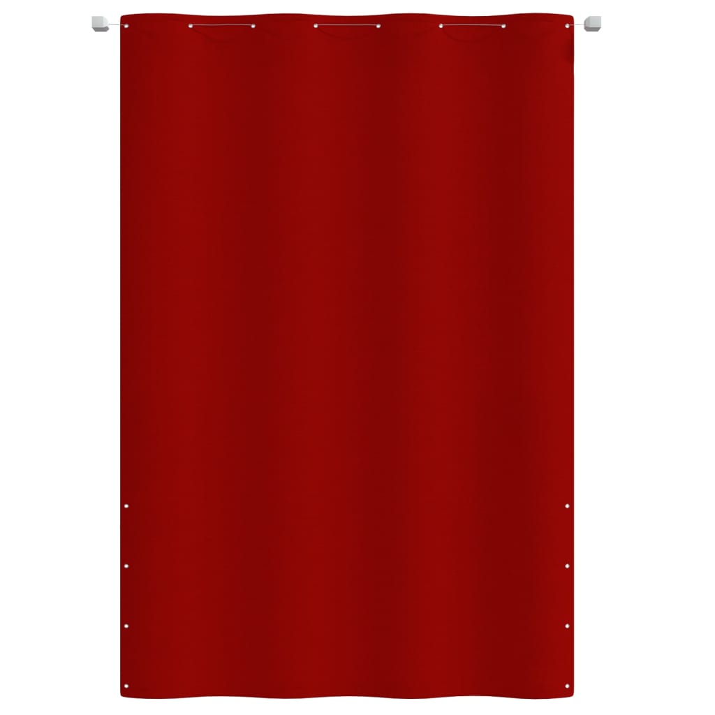 Paravan de balcon, roșu, 160 x 240 cm, țesătură oxford Lando - Lando
