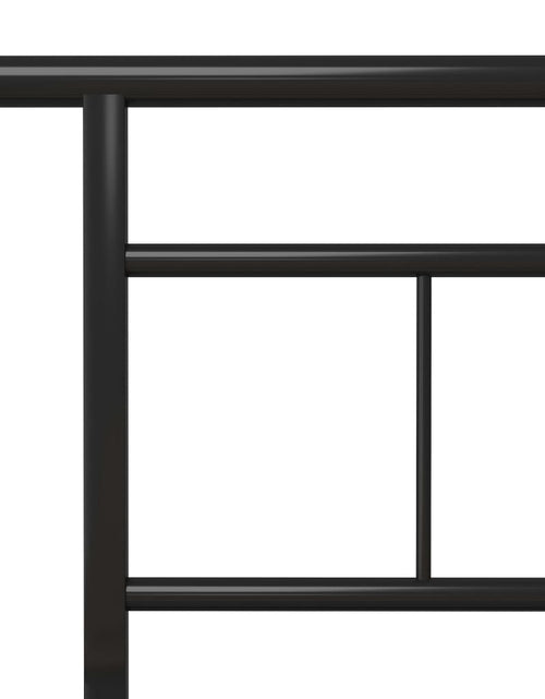 Încărcați imaginea în vizualizatorul Galerie, Cadru de pat, negru, 100 x 200 cm, metal - Lando
