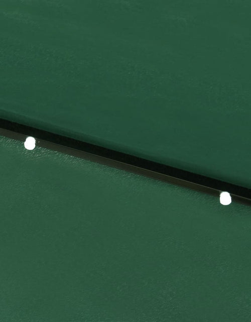 Загрузите изображение в средство просмотра галереи, Umbrelă de soare cu stâlp din oțel &amp; LED-uri, verde, 2x3 m Lando - Lando

