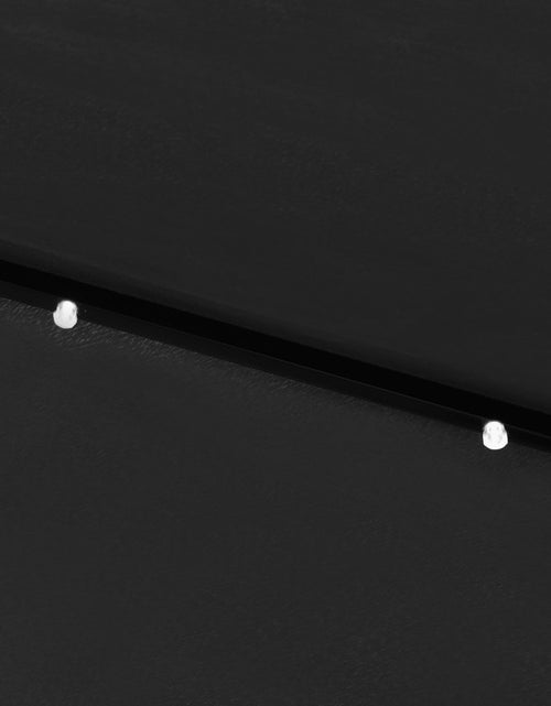 Загрузите изображение в средство просмотра галереи, Umbrelă de soare cu stâlp din oțel &amp; LED-uri, negru, 2x3 m Lando - Lando
