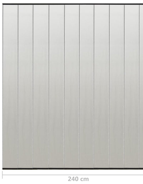 Încărcați imaginea în vizualizatorul Galerie, Perdea pentru insecte cu 10 buc. de plasă, negru, 240x240 cm Lando - Lando

