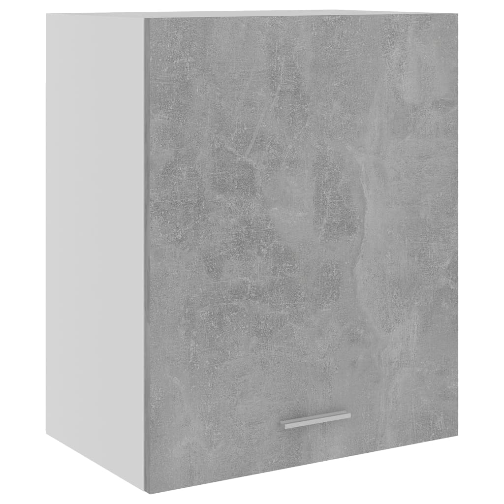 Dulapuri suspendate, 2 buc., gri beton, 50x31x60 cm, PAL - Lando