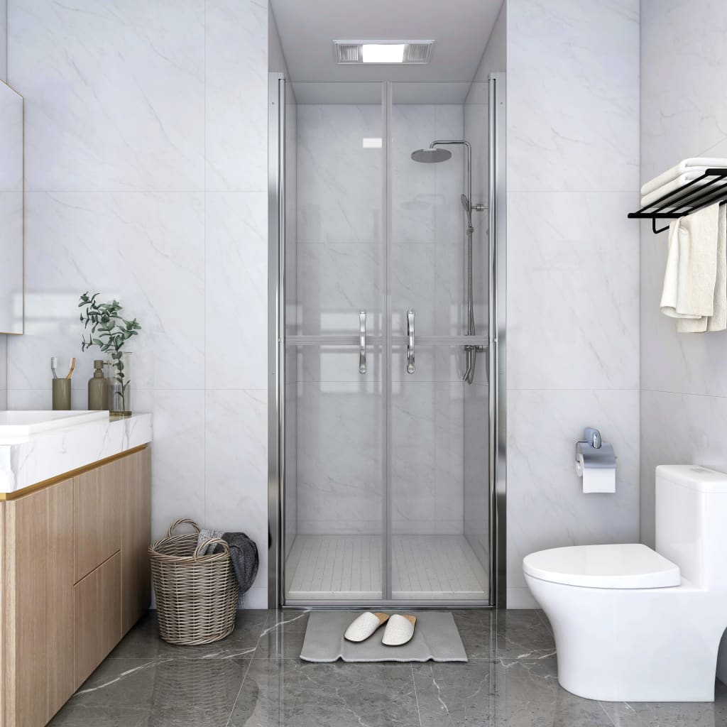 Ușă cabină de duș, transparent, 76 x 190 cm, ESG - Lando