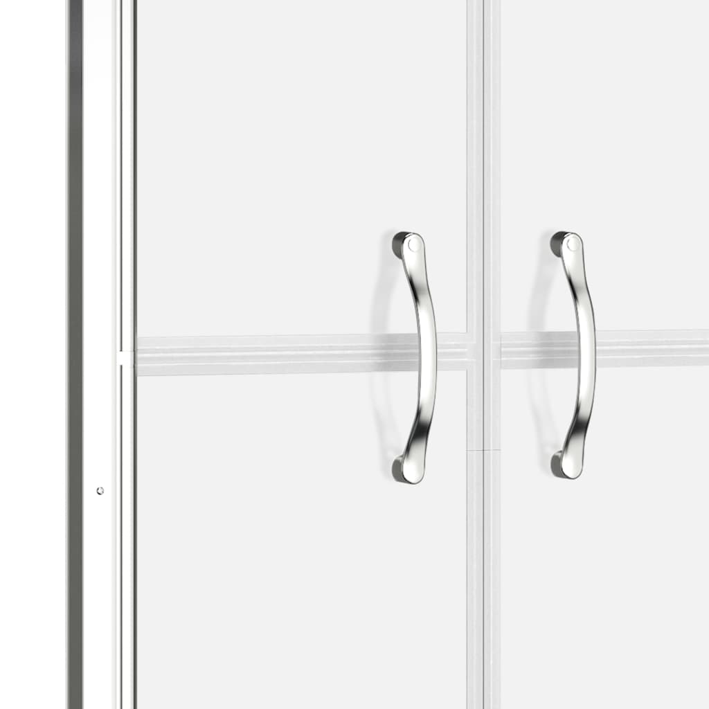 Ușă cabină de duș, jumătate mat, 76 x 190 cm, ESG - Lando
