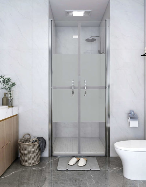 Încărcați imaginea în vizualizatorul Galerie, Ușă cabină de duș, jumătate mat, 81 x 190 cm, ESG - Lando
