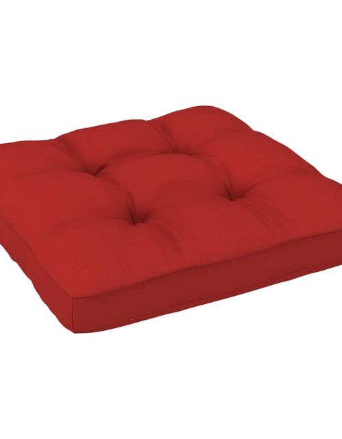 Încărcați imaginea în vizualizatorul Galerie, Pernă canapea din paleți, roșu, 70x70x10 cm Lando - Lando
