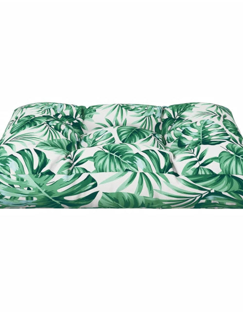 Încărcați imaginea în vizualizatorul Galerie, Pernă canapea din paleți, model frunze, 70x70x10 cm Lando - Lando
