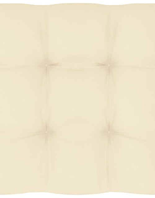 Încărcați imaginea în vizualizatorul Galerie, Pernă pentru canapea din paleți, crem, 80 x 80 x 10 cm Lando - Lando
