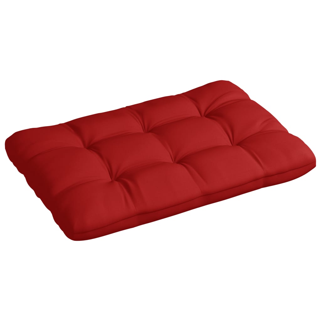 Pernă pentru canapea din paleți, roșu , 120x80x10 cm Lando - Lando
