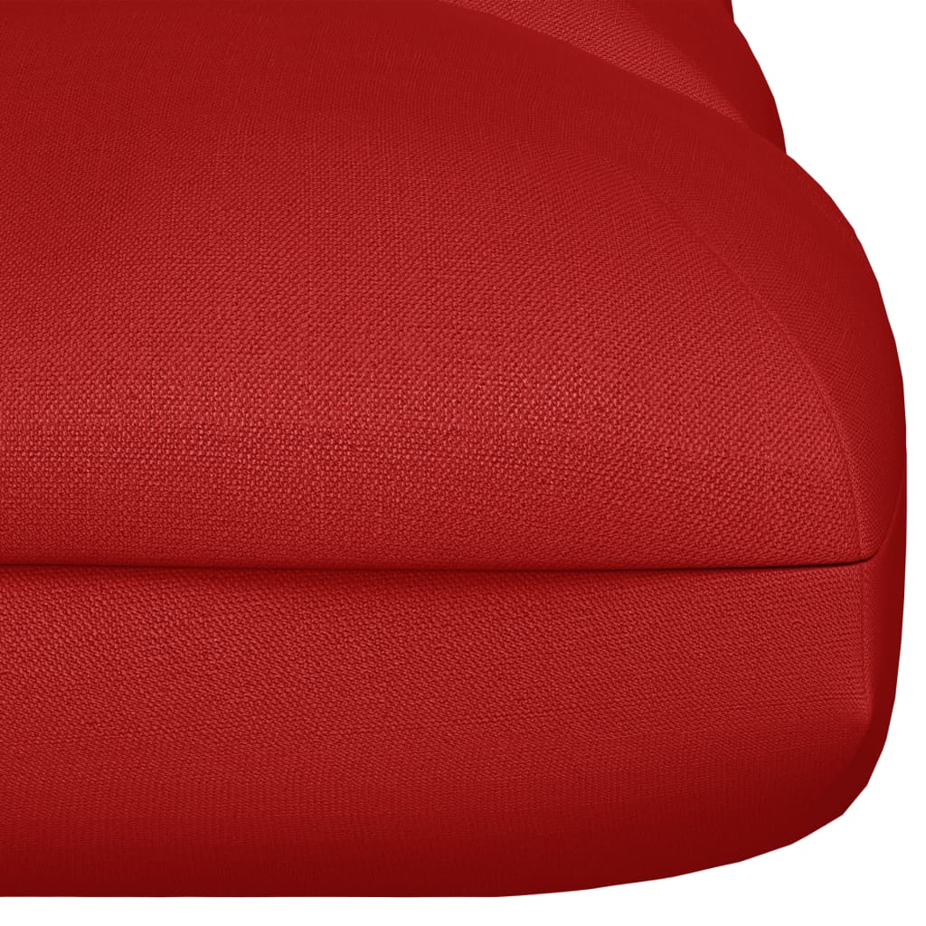 Pernă pentru canapea din paleți, roșu , 120x80x10 cm Lando - Lando