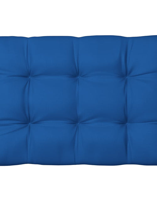 Încărcați imaginea în vizualizatorul Galerie, Pernă canapea din paleți, albastru regal, 120 x 80 x 10 cm Lando - Lando
