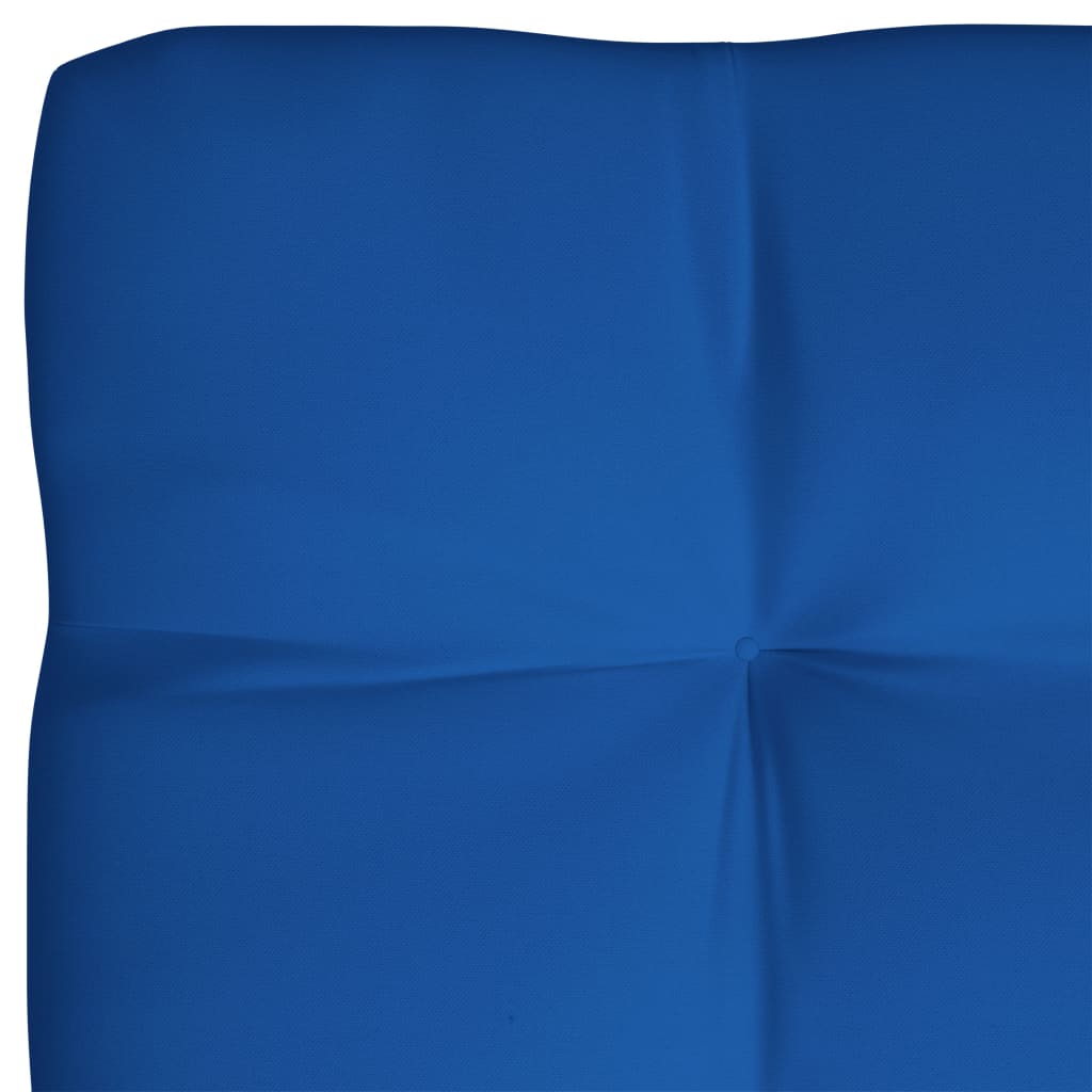Pernă canapea din paleți, albastru regal, 120 x 80 x 10 cm Lando - Lando