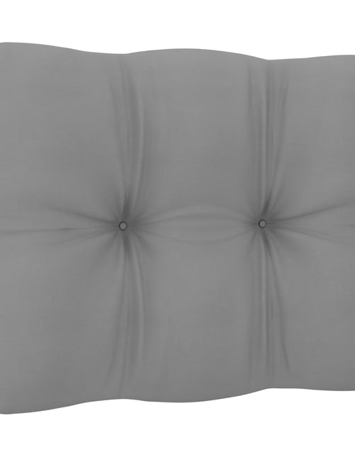 Încărcați imaginea în vizualizatorul Galerie, Pernă canapea din paleți, gri, 50x40x10 cm Lando - Lando
