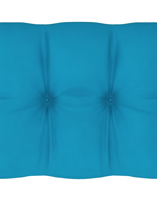 Încărcați imaginea în vizualizatorul Galerie, Pernă pentru canapea din paleți, albastru, 50 x 40 x 10 cm Lando - Lando

