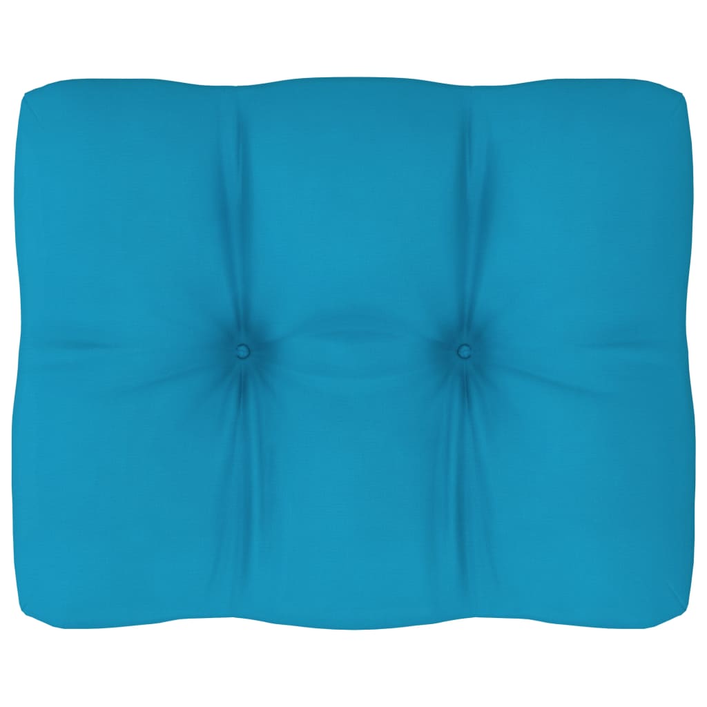 Pernă pentru canapea din paleți, albastru, 50 x 40 x 10 cm Lando - Lando