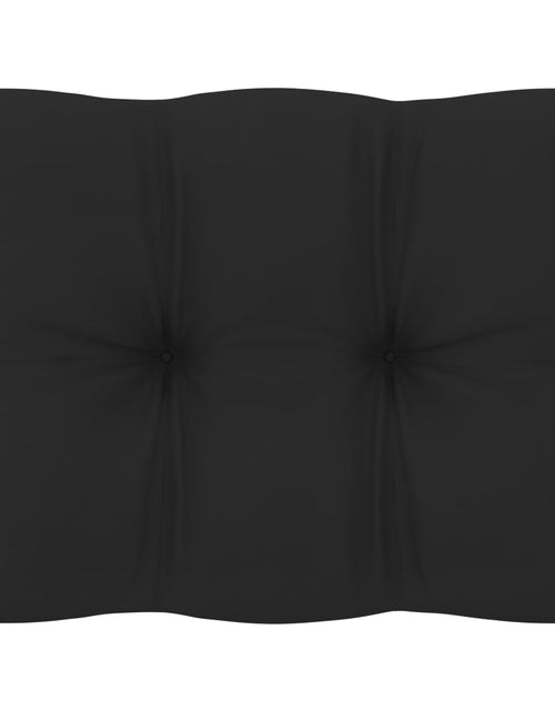 Încărcați imaginea în vizualizatorul Galerie, Pernă canapea din paleți, negru, 50x40x10 cm Lando - Lando
