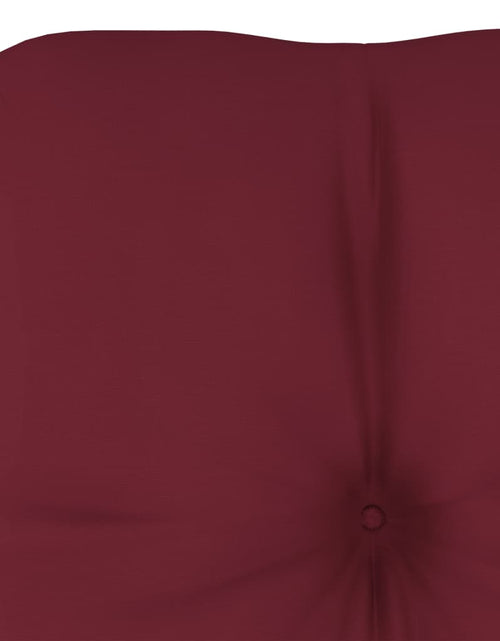 Загрузите изображение в средство просмотра галереи, Pernă pentru canapea din paleți, roșu vin, 50 x 40 x 10 cm Lando - Lando
